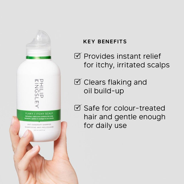 Philip Kingsley Flaky/Itchy Scalp Shampoo 250ml, imported from the UK