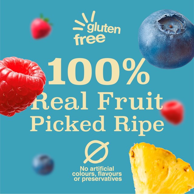 TruFru frozen raspberries in white milk chocolate 200g - British product