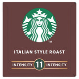 Starbucks Italian Roast coffee capsules 10 pods (British brand)