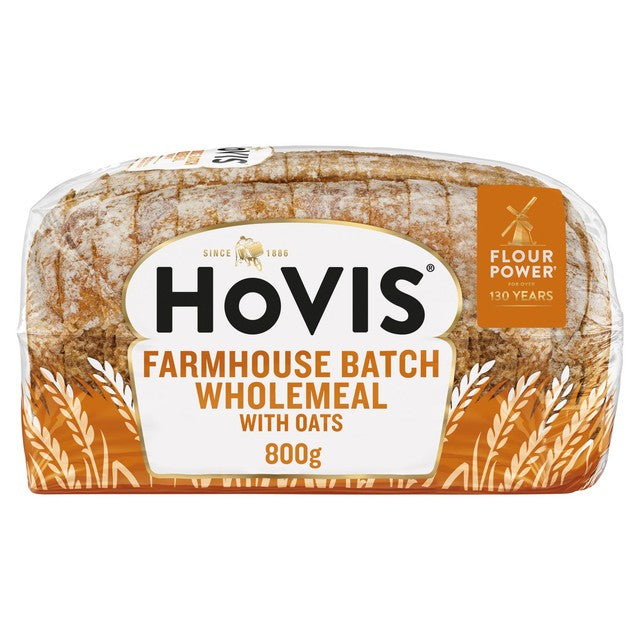 Hovis wholemeal oat bread 800g (British brand)