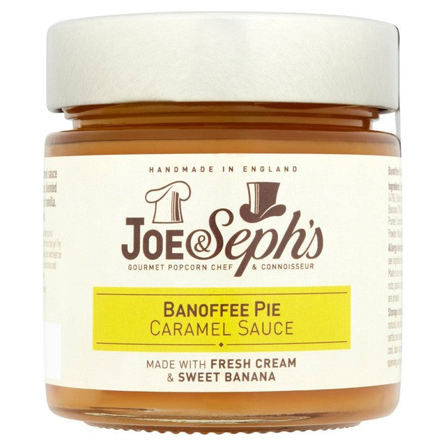 Joe & Seph's Banoffee Pie caramel sauce 230g, UK version