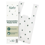Naty biodegradable nappy bags 50 pack, imported from the UK