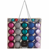 M&S M&S Shatterproof Bright Multicoloured Baubles Christmas Decorations 80 Pack- Buy online at McGrocer