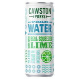 Cawston Press Lime Sparkling Water, imported from the UK