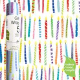 M&S Deva Designs Party Candles Gift Wrap Roll Birthday Wrapping Paper 5m- Buy online at McGrocer