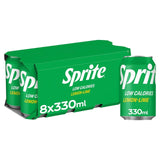 Sprite lemon lime soft drink 8x330ml (British brand)