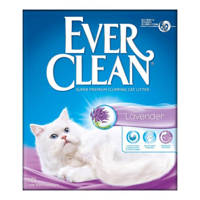 M&S Ever Clean Lavender Scented Clumping Cat Litter 10L- Buy online at McGrocer