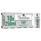 M&S Gordon's Gin & Slimline Tonic Premix Cans 10 x 250ml- Buy online at McGrocer