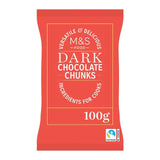 M&S M&S Dark Chocolate Chunks for Baking 100g- Buy online at McGrocer