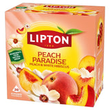 Lipton Peach Paradise fruit tea bags, UK version