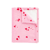 M&S Catherine Lansfield Heart Throw Blanket 200x240cm- Buy online at McGrocer