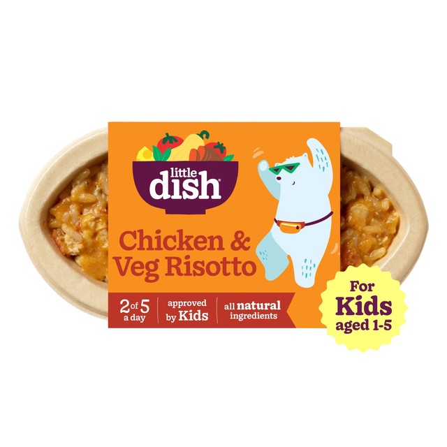 Little Dish Chicken & Vegetable Risotto 200g, imported from the UK