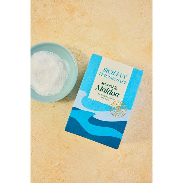 Maldon Sicilian fine sea salt (British brand)