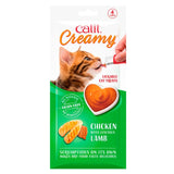 M&S Catit Creamy Lickable Treats Chicken & Lamb Cat Treats 4 x 10g- Buy online at McGrocer