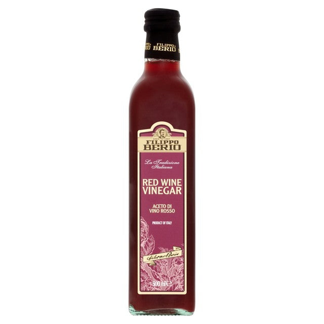 Filippo Berio Red Wine Vinegar 500ml - British product