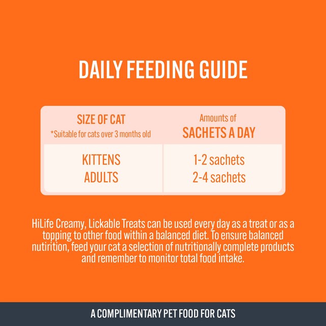 HiLife cat digestive licks treat, UK version