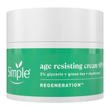 Simple Age Resisting Cream Moisturiser SPF 15 50ml (British brand)