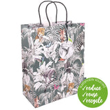 M&S Deva Designs Tropical Animals Large Gift Bag- Buy online at McGrocer