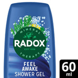 M&S Radox Feel Awake Mood Boosting 2-in-1 Shower Gel and Shampoo 60ml- Buy online at McGrocer
