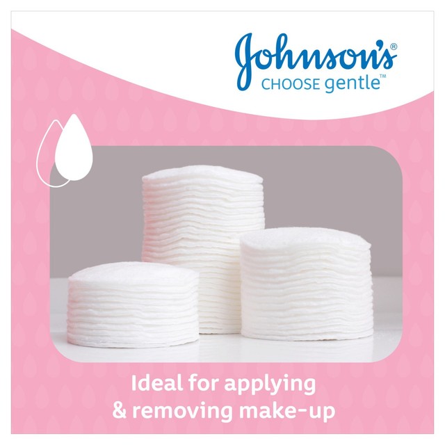 Johnson's Baby Cotton Pads 50 Pads, UK version