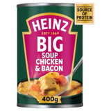 M&S Heinz Chicken and Bacon Chunky Big Soup Chicken Soup 400g- Buy online at McGrocer
