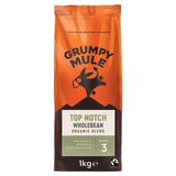 M&S Grumpy Mule Top Notch Organic Coffee Beans 1kg- Buy online at McGrocer