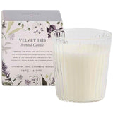 M&S Velvet Iris scented candle small glass jar, UK version