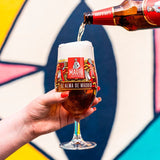 Madri Excepcional lager beer 660ml, imported from the UK