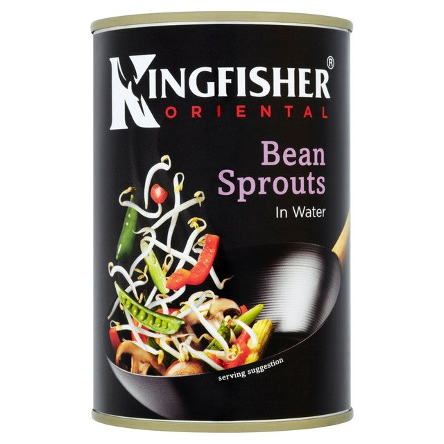 Kingfisher canned bean sprouts in water 230g, UK version
