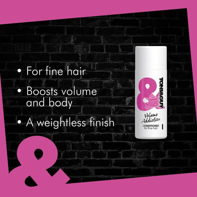 Toni & Guy Volume Addiction Conditioner 250ml (British brand)