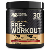 M&S Optimum Nutrition Gold Standard Pre-Workout Fruit Punch Supplement Powder 330g- Buy online at McGrocer