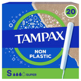 Tampax Super Tampons cardboard applicator 20 pack (British brand)