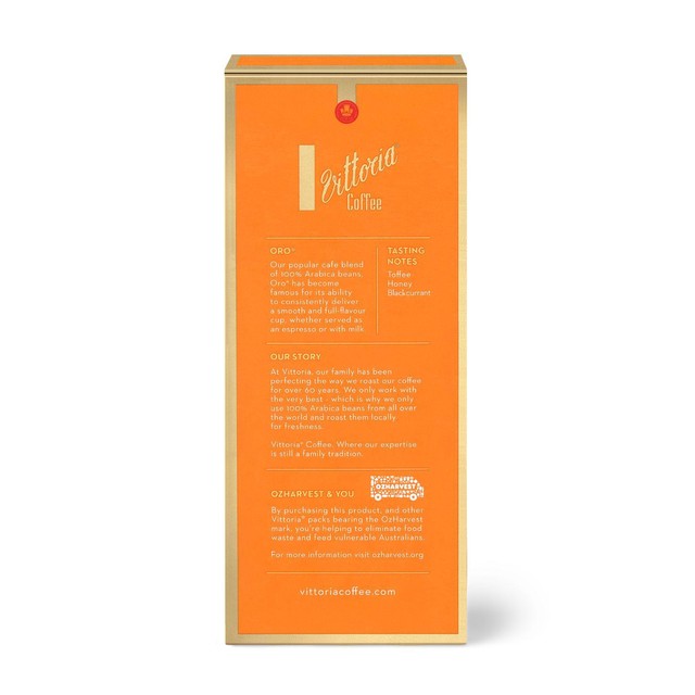 Vittoria Espresso Oro coffee capsules 10 pack (British brand)