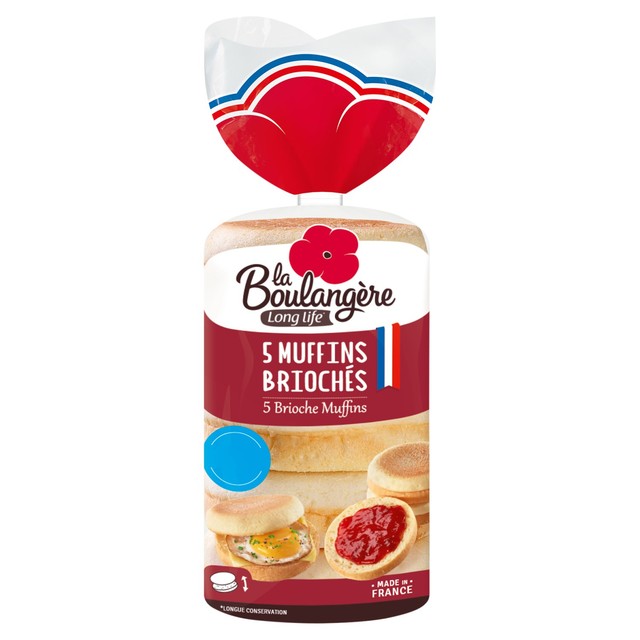 NORAC FOODS UK LIMITED Brioche Muffins 5 Pack, UK version