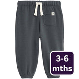M&S Tommy Plain Jogger Kullgrå Babyjoggebukse 3-6 måneder