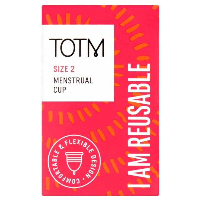 TOTM menstrual cup size 2 (British brand)