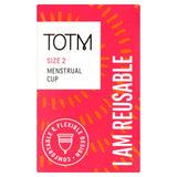 TOTM menstrual cup size 2 (British brand)