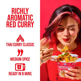 Kitchen Joy Thai red chicken curry with jasmine rice frozen ready meal 350g, UK version