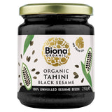 Biona Organic Black Tahini Sesame Paste 250g - British product