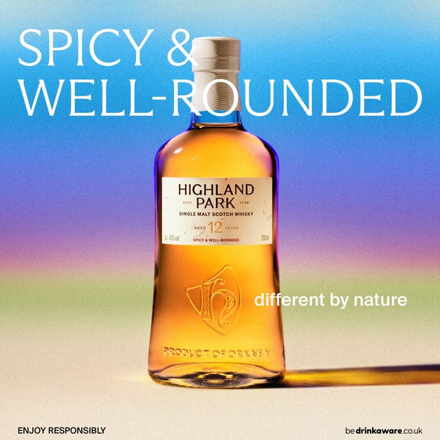 Highland Park 12 Year Old single malt Scotch whisky 70cl, UK version