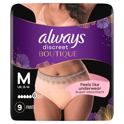 M&S Always Discreet Boutique Incontinence Pants M- Buy online at McGrocer