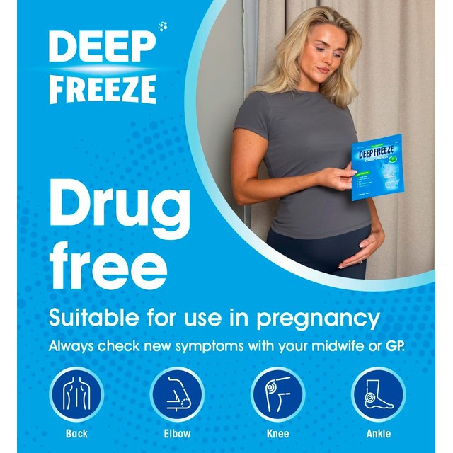 Deep Freeze Cold Patches - British product