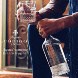 Codigo 1530 Blanco tequila bottle 70cl - British product