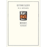 Pigment Seriously Whisky Business birthday card 130x176mm (British brand)