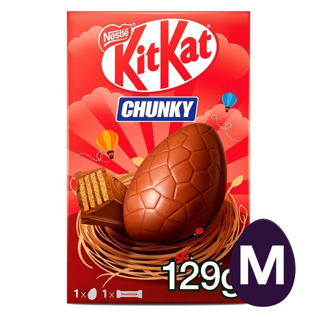 Kit Kat Chunky medium Easter egg, imported from the UK