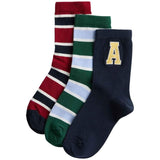 M&S M&S Boys Cotton Rich Ankle Socks 8.5-12 Small Blue Mix- Buy online at McGrocer