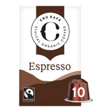 M&S Cru Kafe Organic Fairtrade Espresso Pods 10s- Buy online at McGrocer