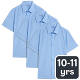 M&S M&S Boys 3 Pack Regular Fit School Shirt 10-11 Y- Buy online at McGrocer