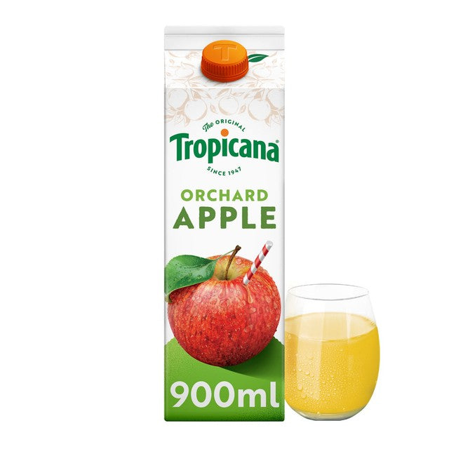 Tropicana pressed apple juice 900ml (British brand)