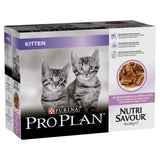 Pro Plan Nutrisavour kitten wet food with turkey (British brand)